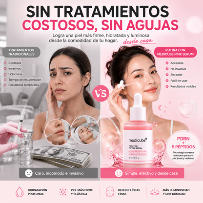 🌸 Serum Medicube PDRN Pink Peptide Serum – Piel Más Joven, Hidratada y Radiante