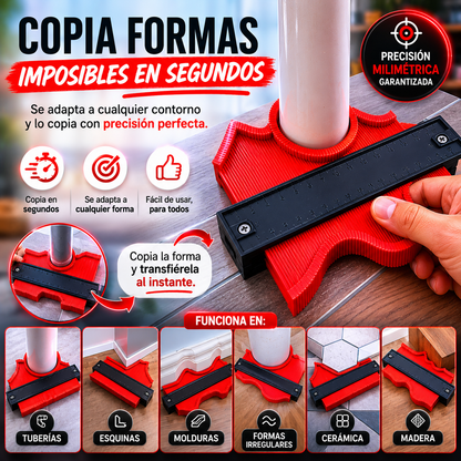 Copiador de Formas Multiuso Pro – Cortes Perfectos en Segundos