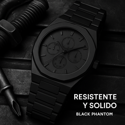 BLACK PHANTOM™ — El reloj que impone respeto
